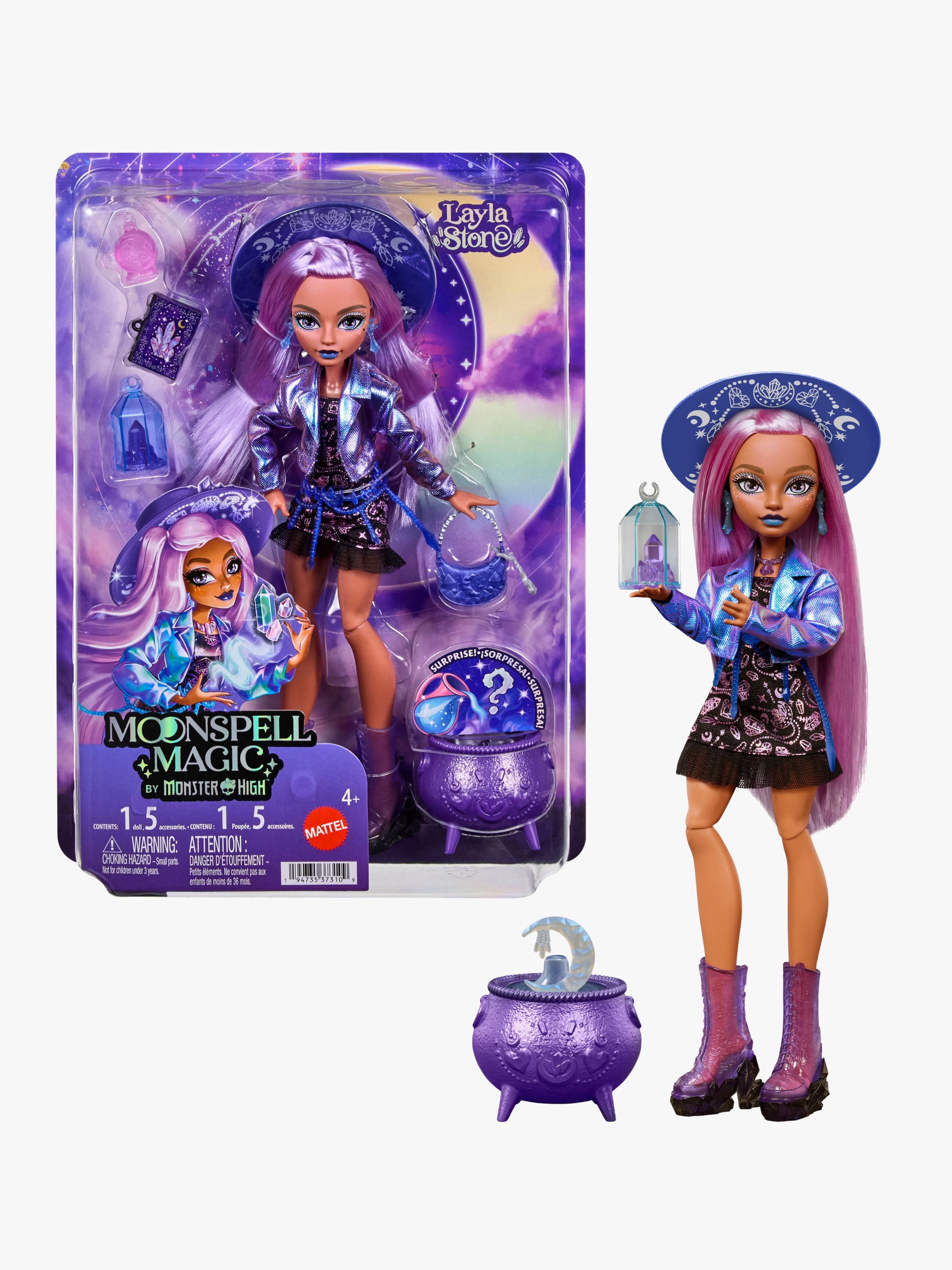 Monster High Moonspell Magic Modepuppe Crystal
