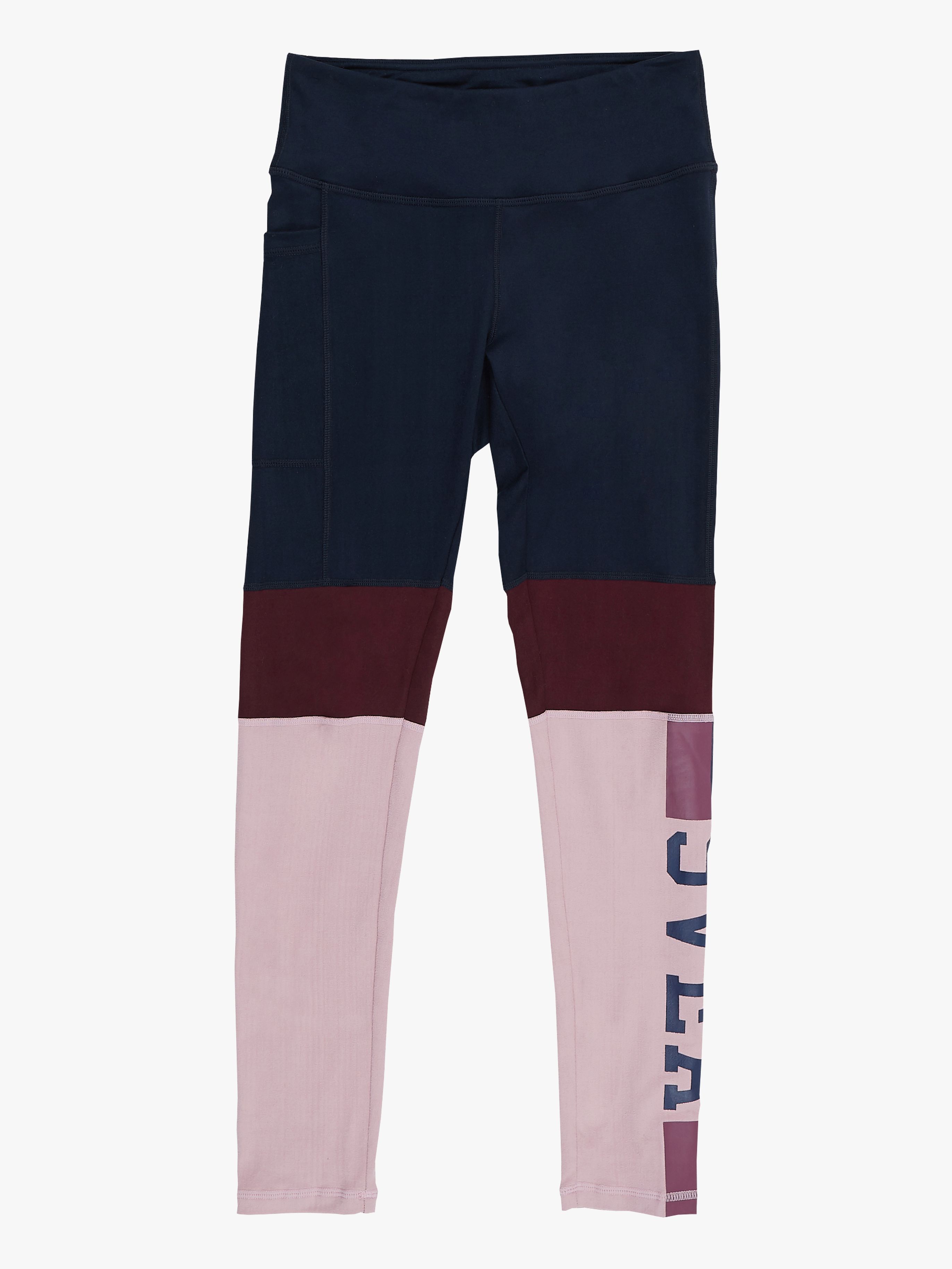 Tights Color Block, Navy 170