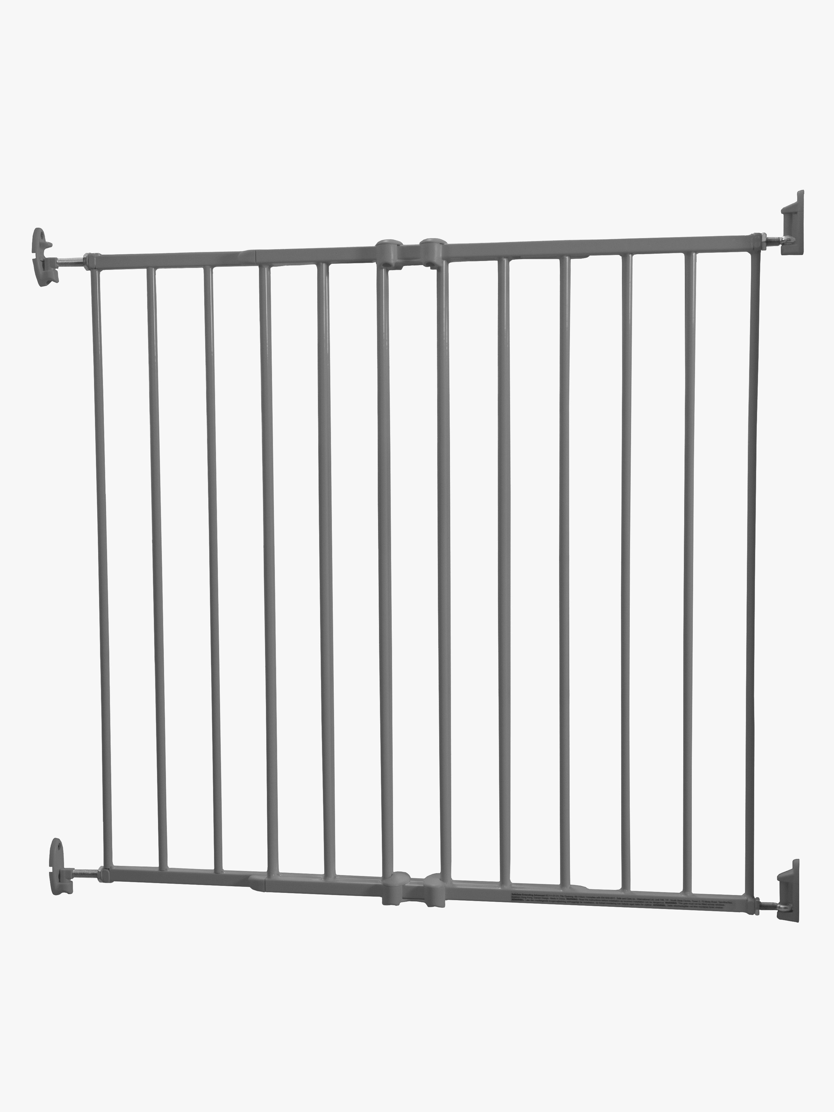 Safe & Care SafeGate Extending Advanced Schraubgitter, Grau