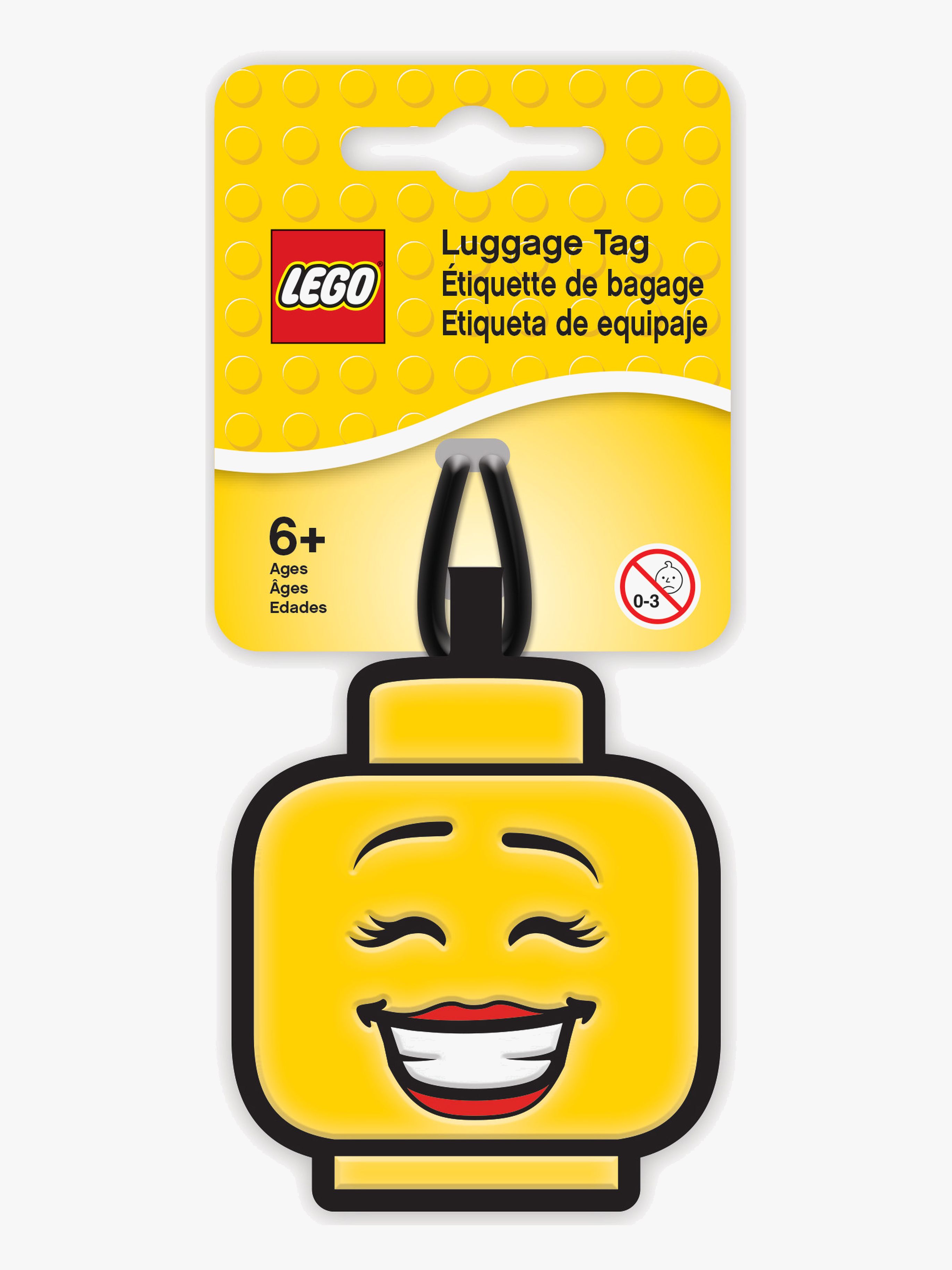 LEGO® Iconic Gepäckanhänger Face, Gelb