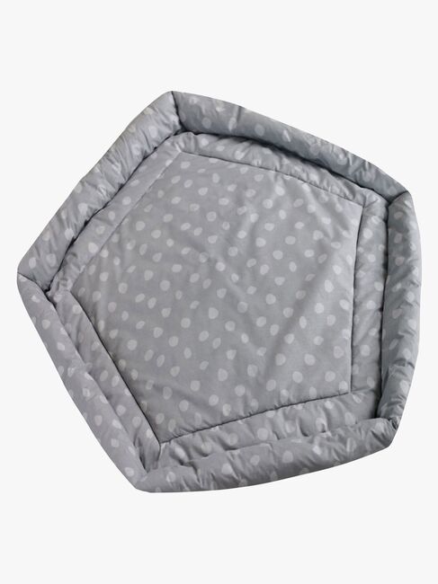 BabyDan Laufgitter Flex inkl. Spielmatte, Schwarz