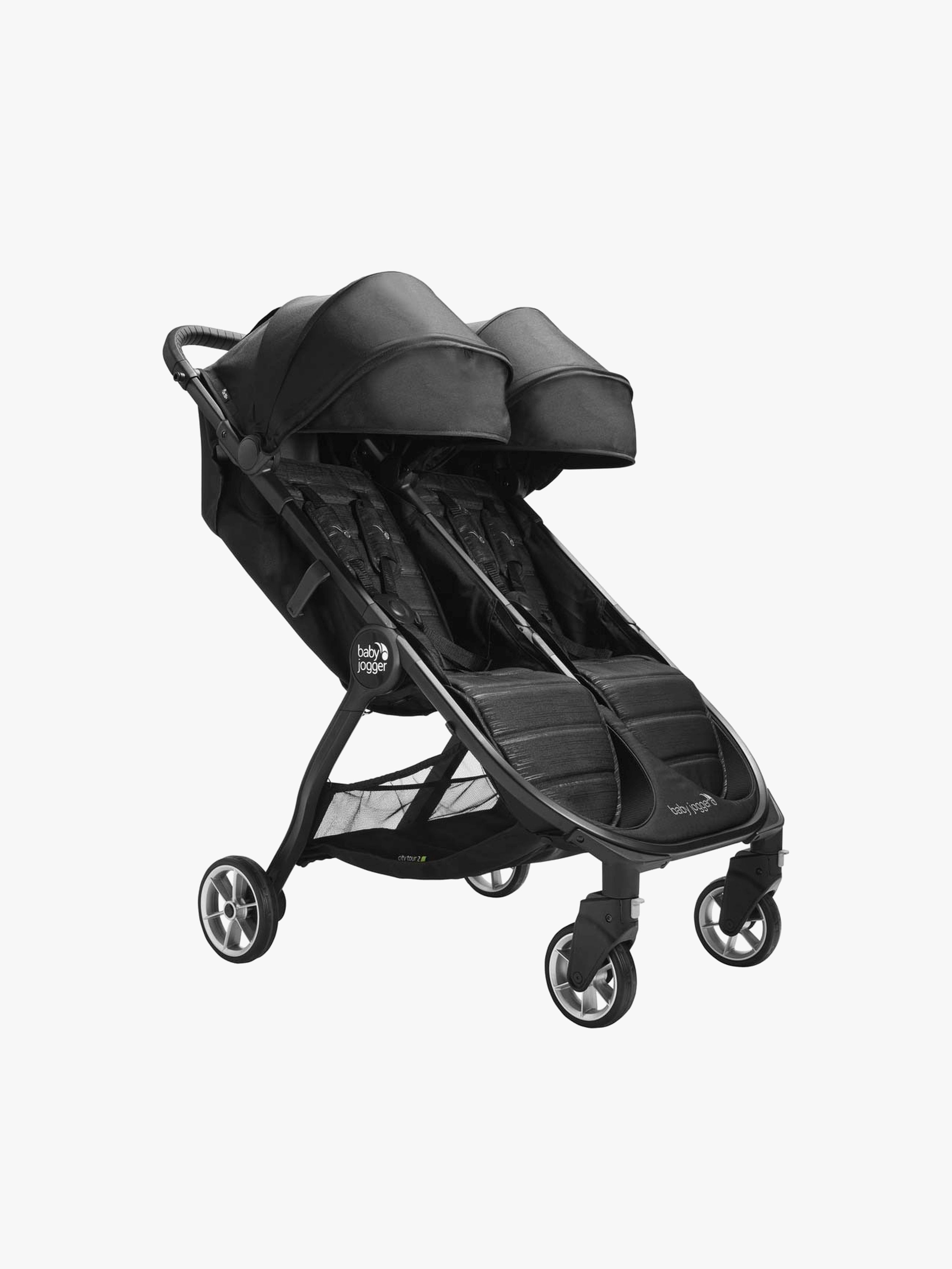 Baby Jogger City Tour 2 Geschwisterwagen, Pitch Black
