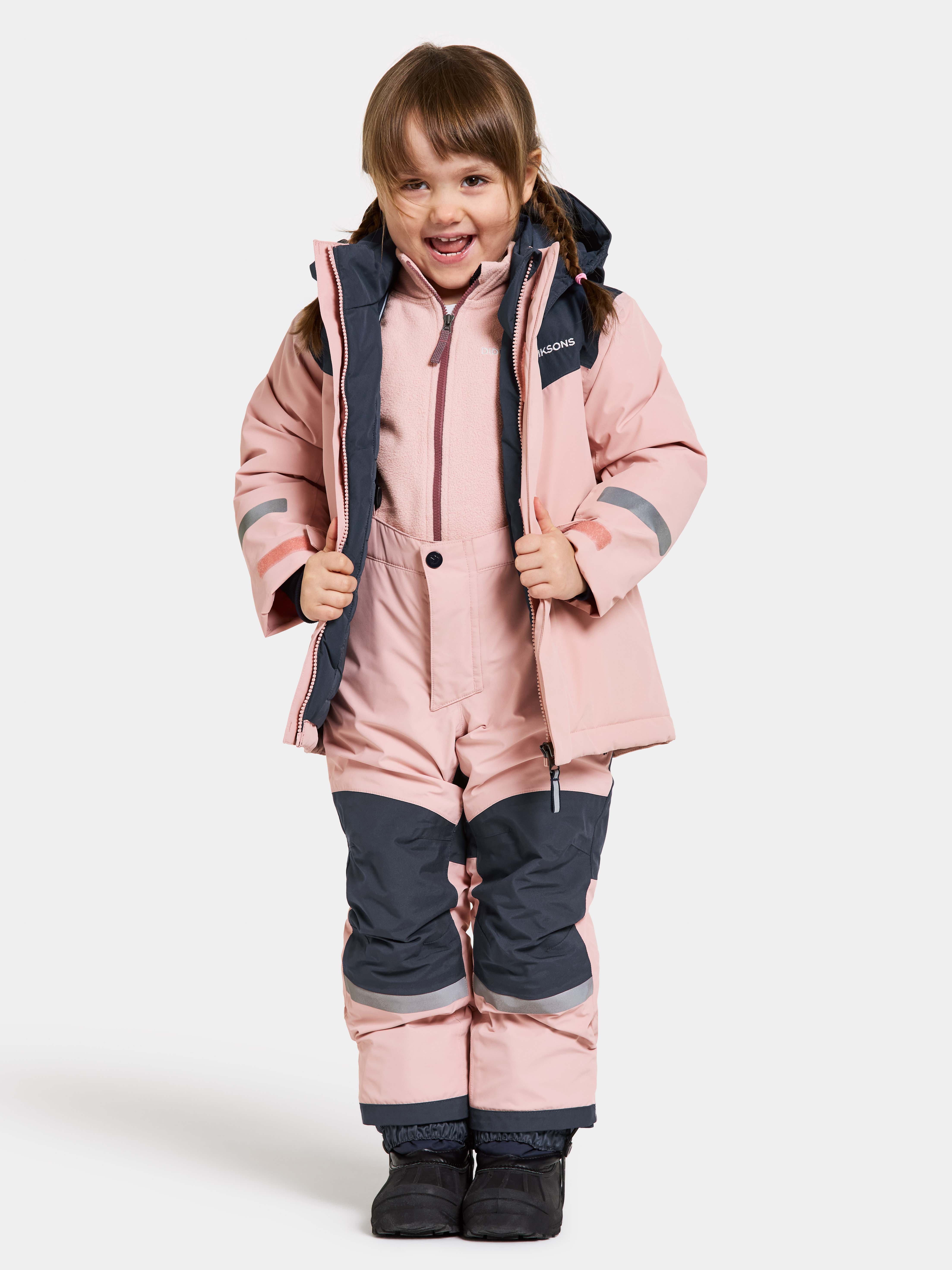 Didriksons Skare Skianzug, Dusty Pink, 110