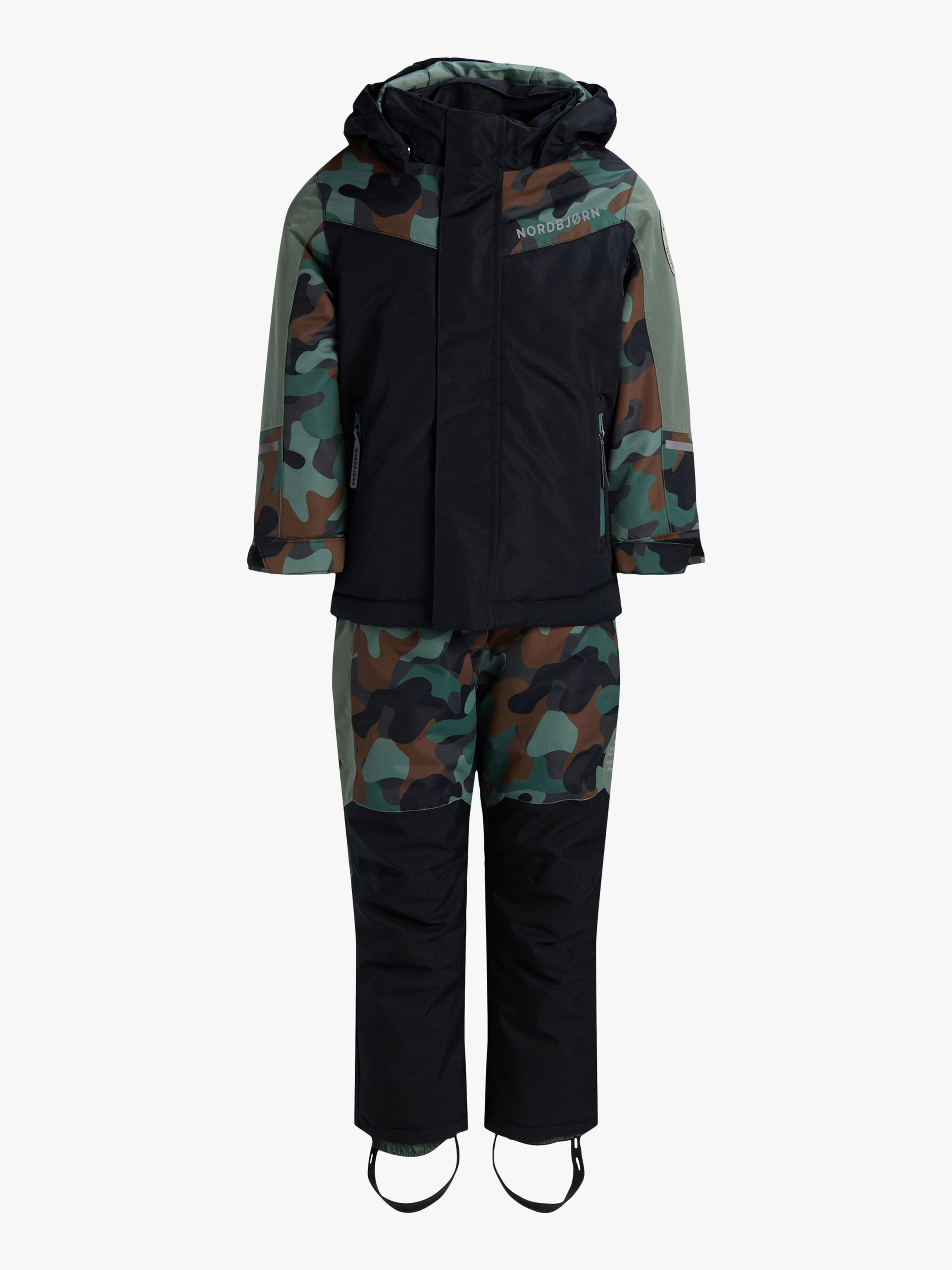 Nordbjørn Lech Skianzug, Anthracite/Camo Splash Classic, 110