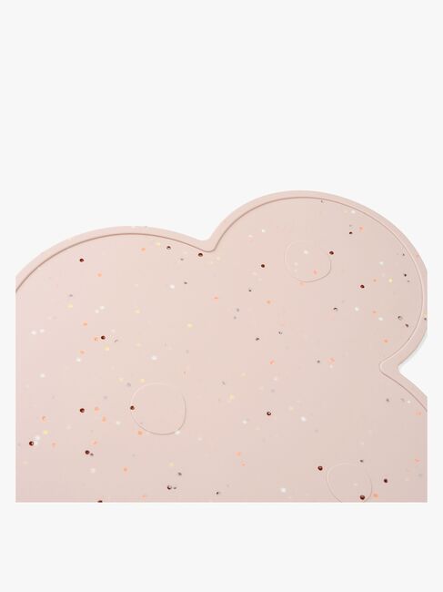 Done By Deer Tischset Silikon Confetti, Powder