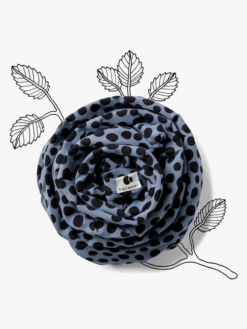 Coracor Tragetuch Abstract Dot, Blue