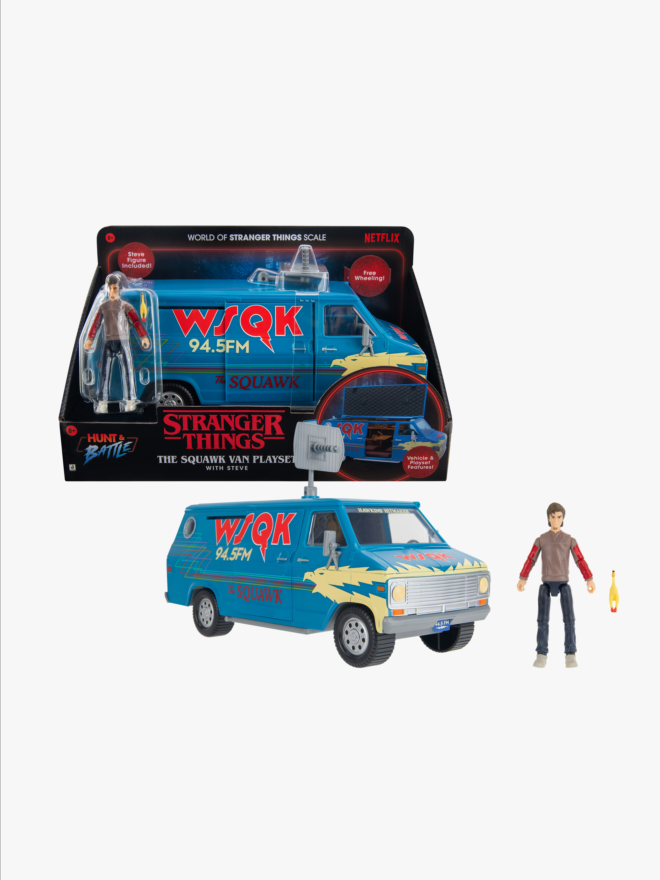 Stranger Things Figurenset Wsqk Van &  Steve