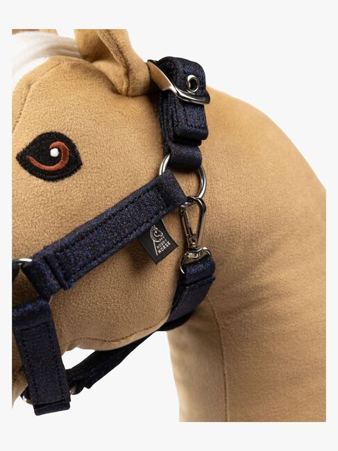 My Hobby Horse Halfter Glitzer, Marineblau