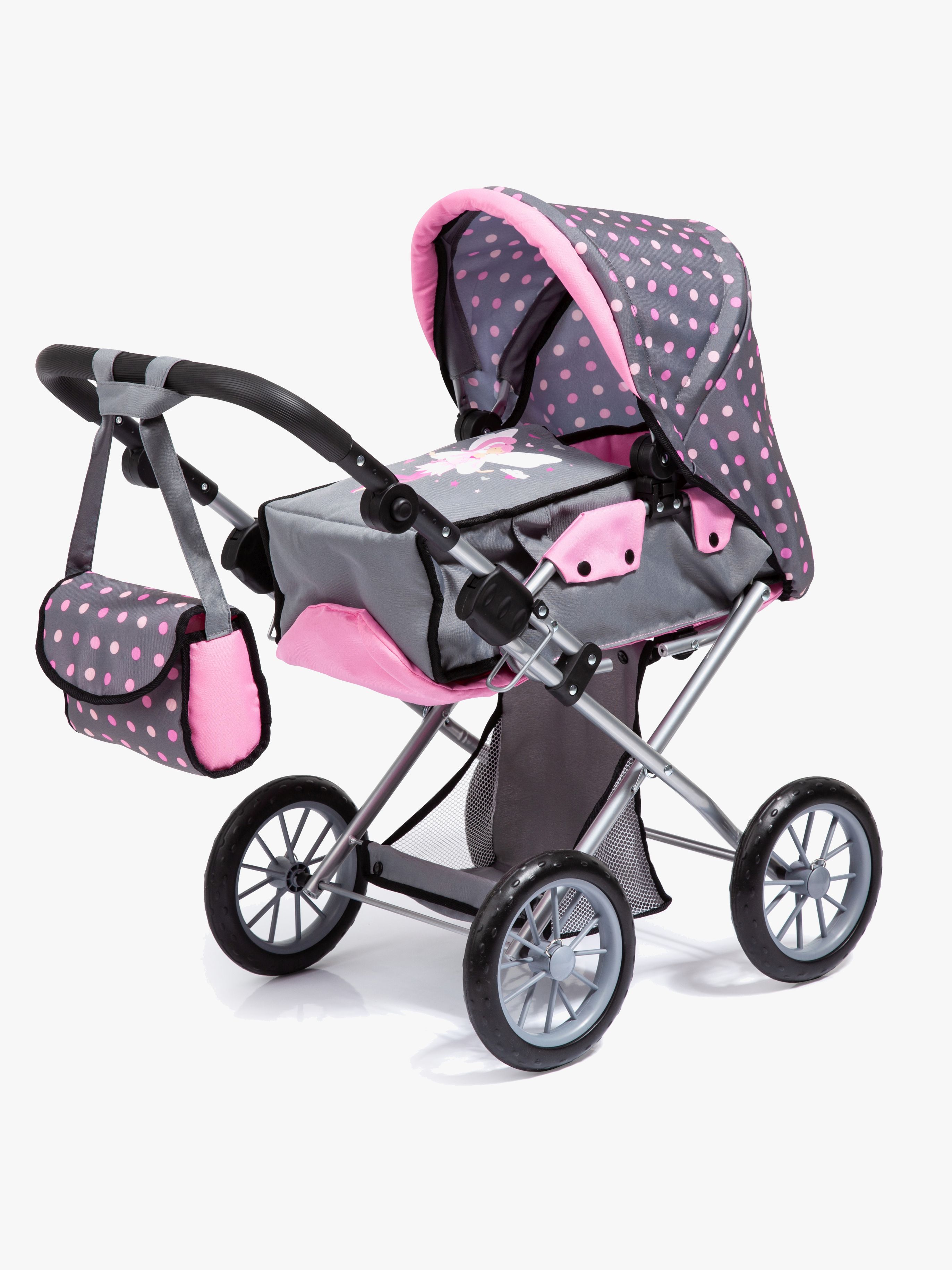 Bayer Design City Star Puppenwagen, Grau
