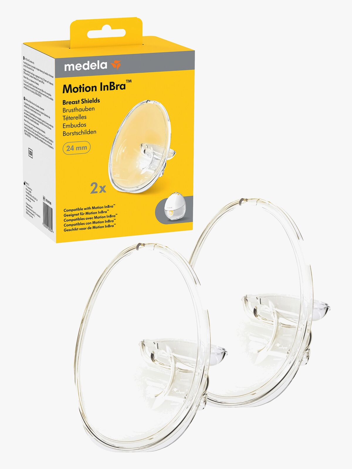 Medela Motion InBra Brusttrichter 24 mm 2er-Pack