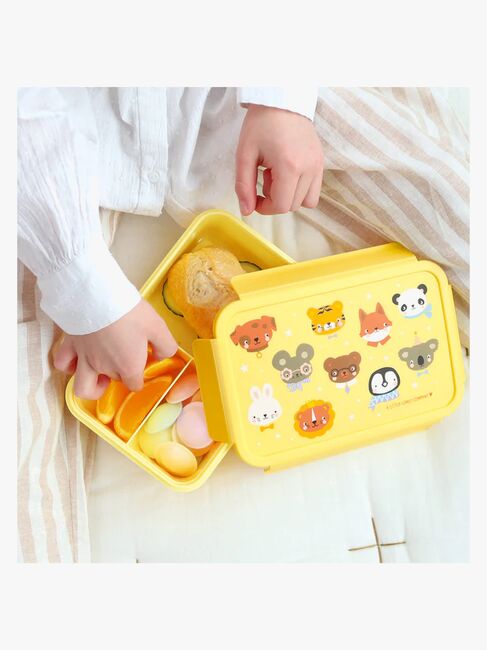 A Little Lovely Company Bento Brotdose, Tierfreunde