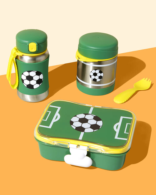 Skip Hop Spark Style Brotdose Fußball, Grün