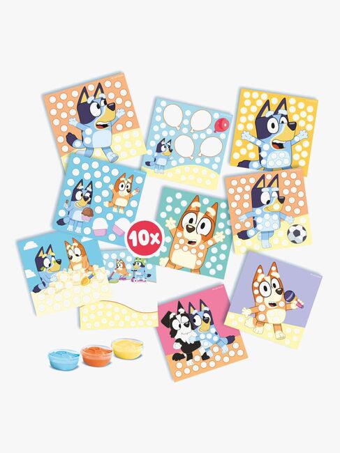 SES Creative Bluey Bastelset Fingerfarbe