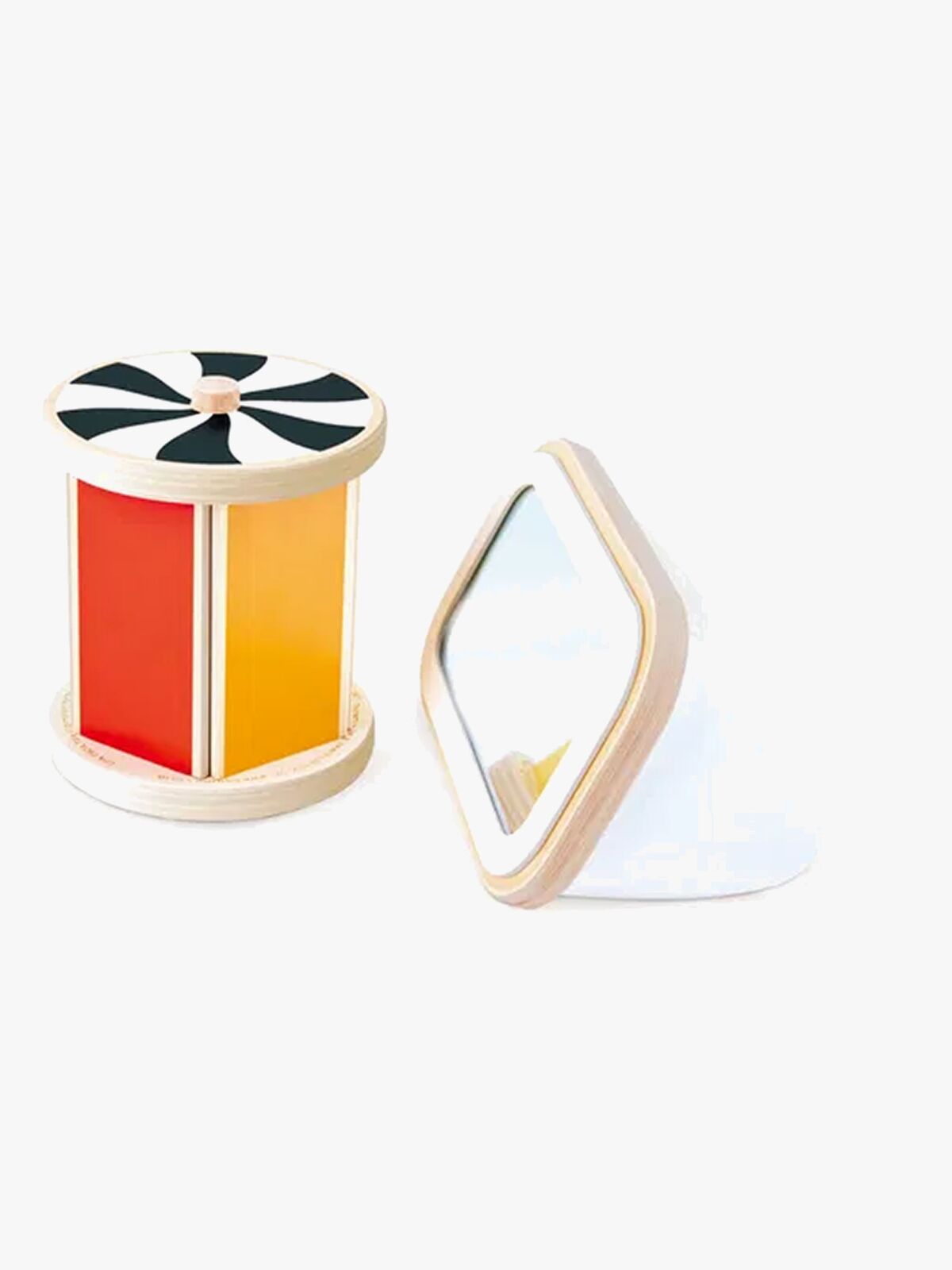 Hape Aktivitätsspielzeug Trommel mit Spiegel