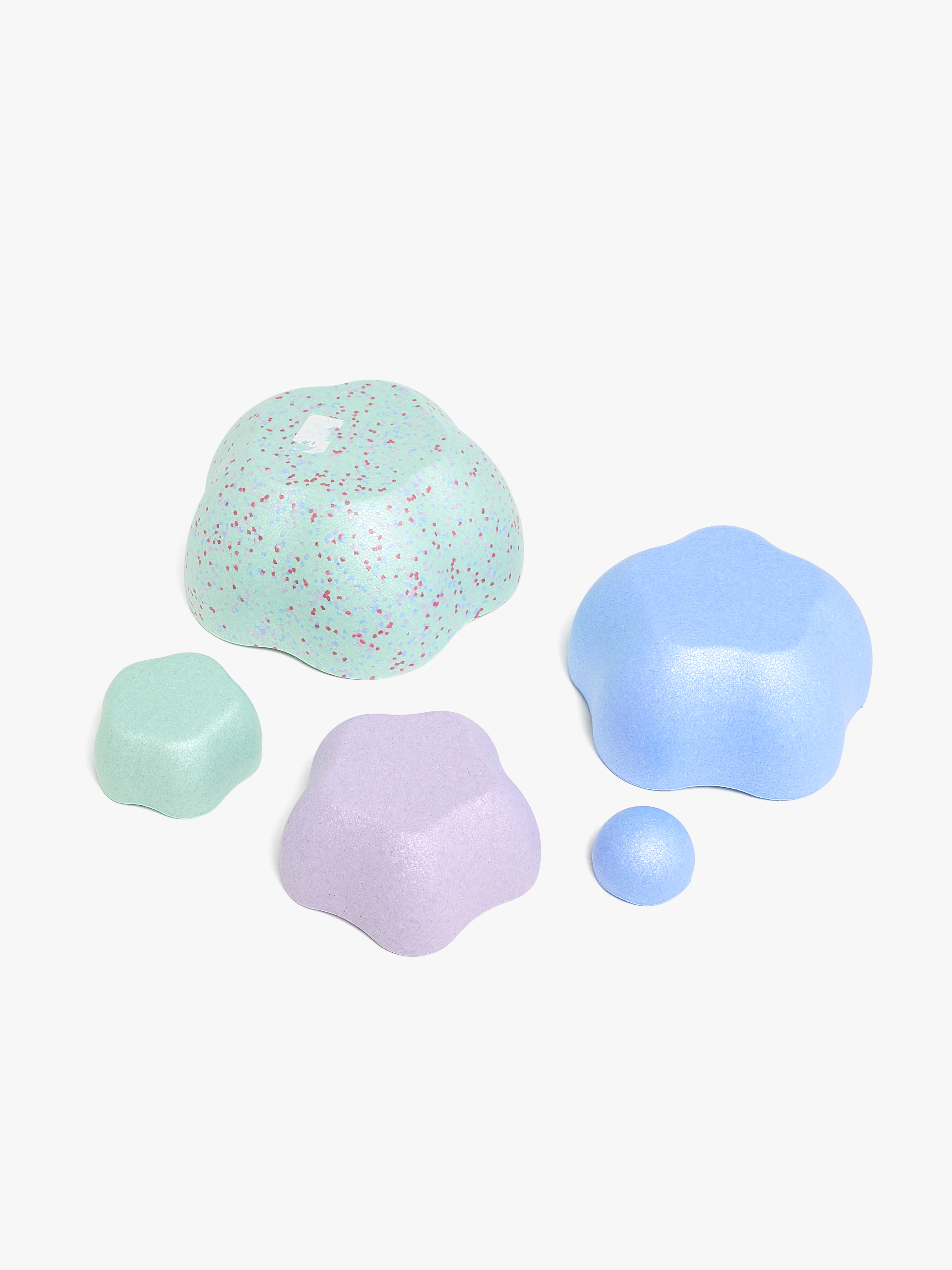 Balanciersteine 5er-Pack, Blau