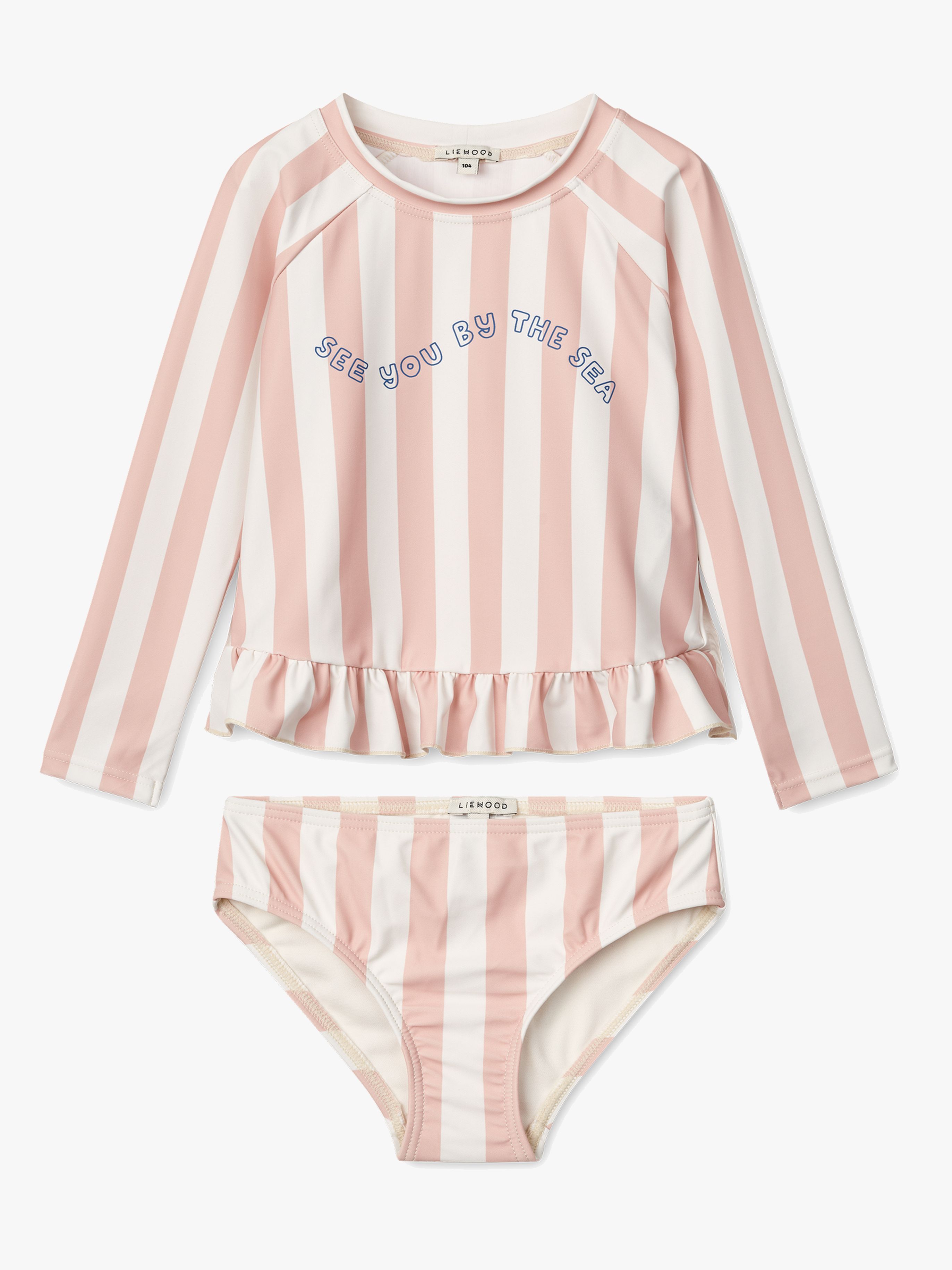 Dagny Badeset, Stripe Sorbet Rose / Creme De La Creme, 122