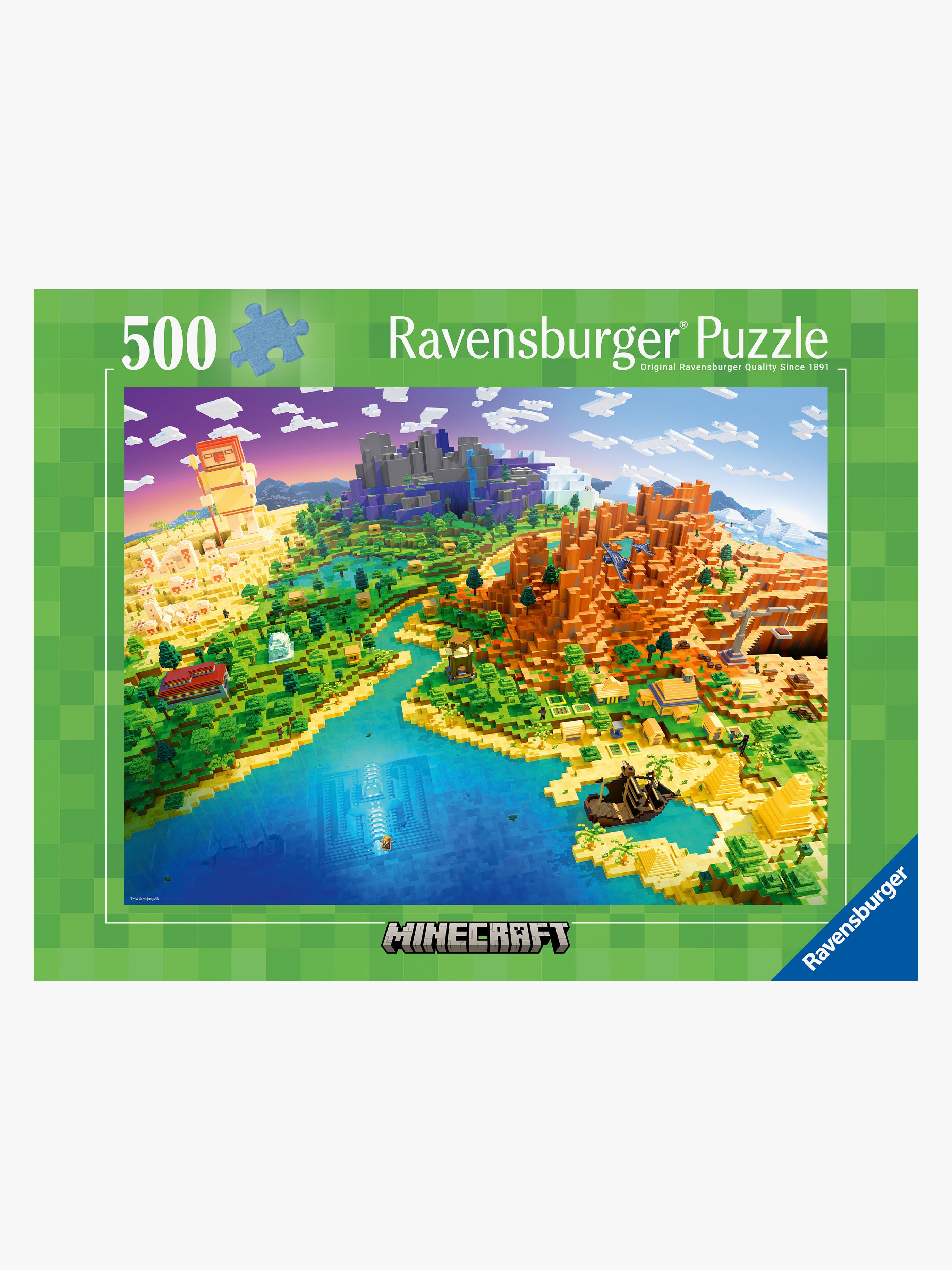 Ravensburger World of Minecraft Puzzle 500 Teile