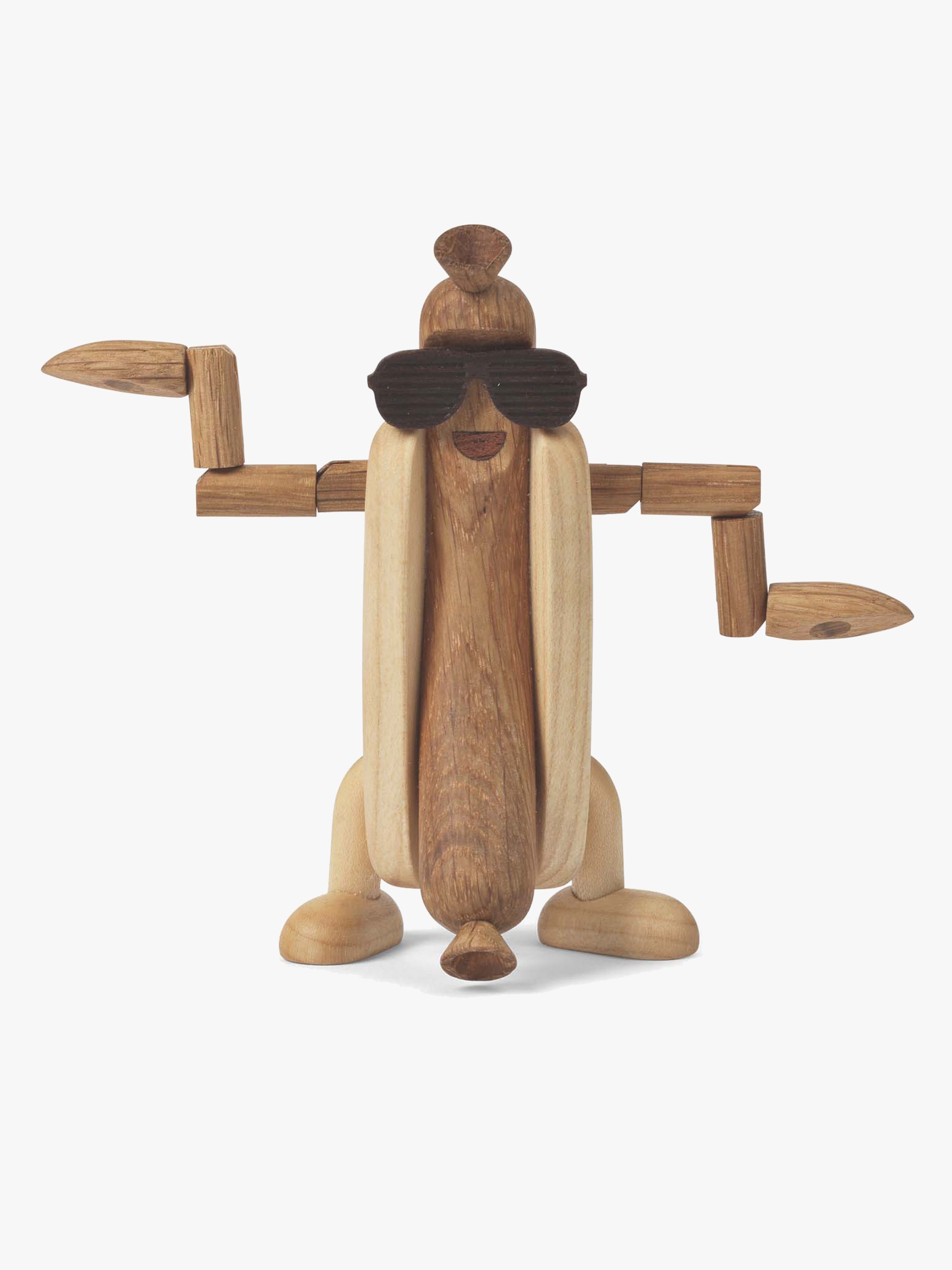 Holzdekoration Harry Hot Dog 11 cm