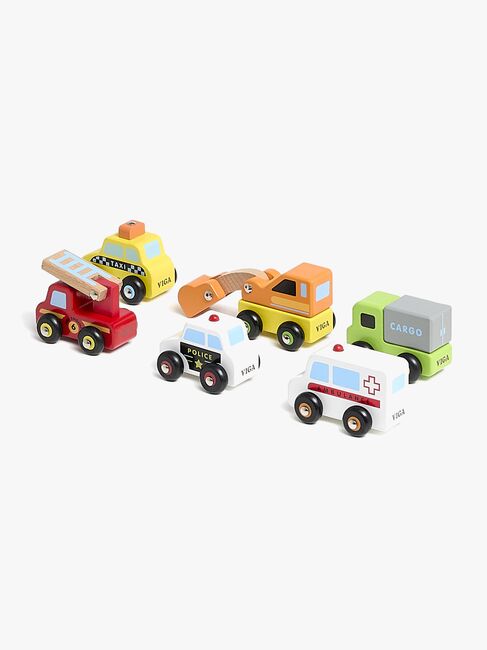 VIGA Mini Fahrzeug-Set 6 Teile