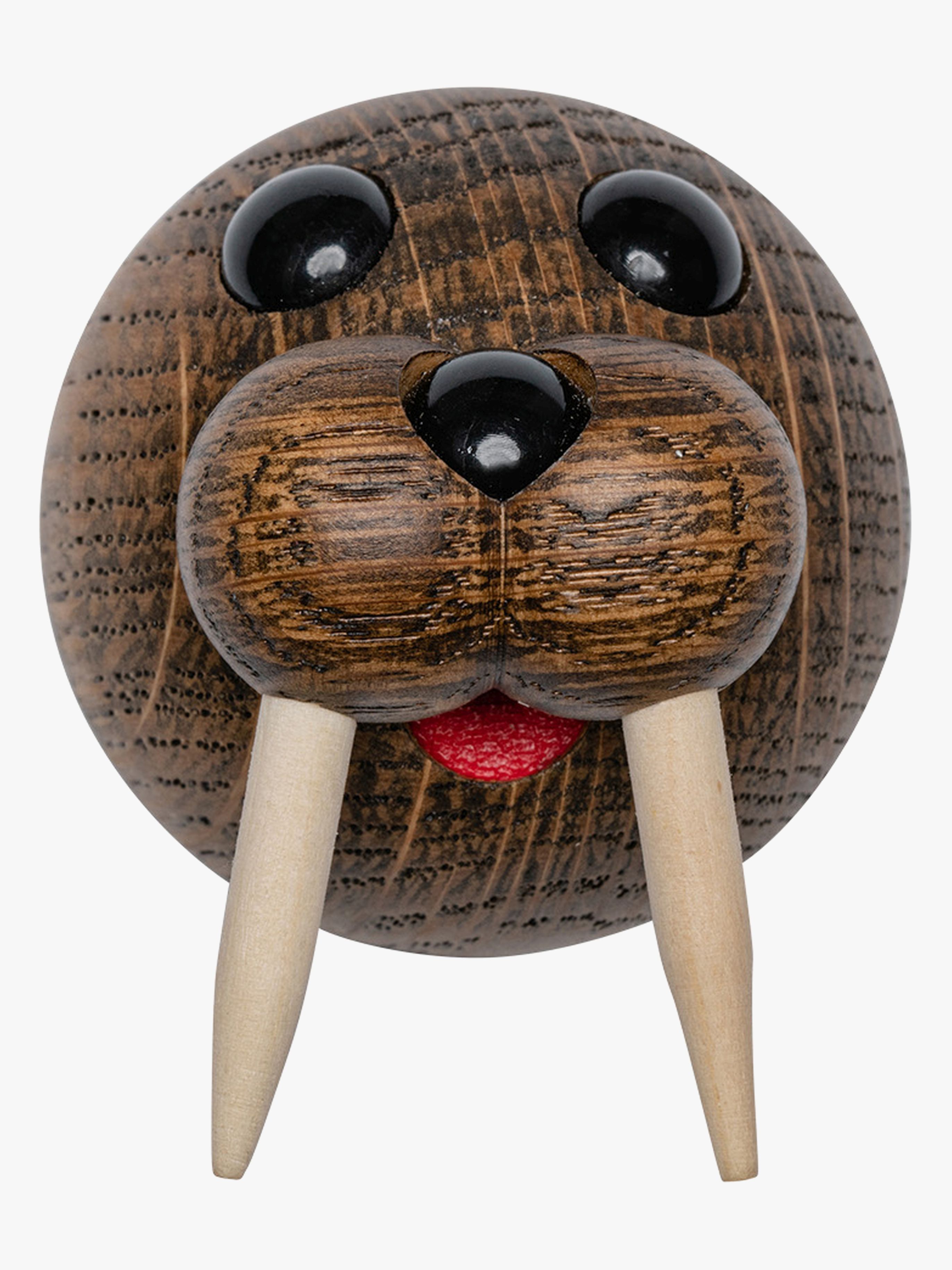 Magnet Holzdekoration Wally Walross 6 cm