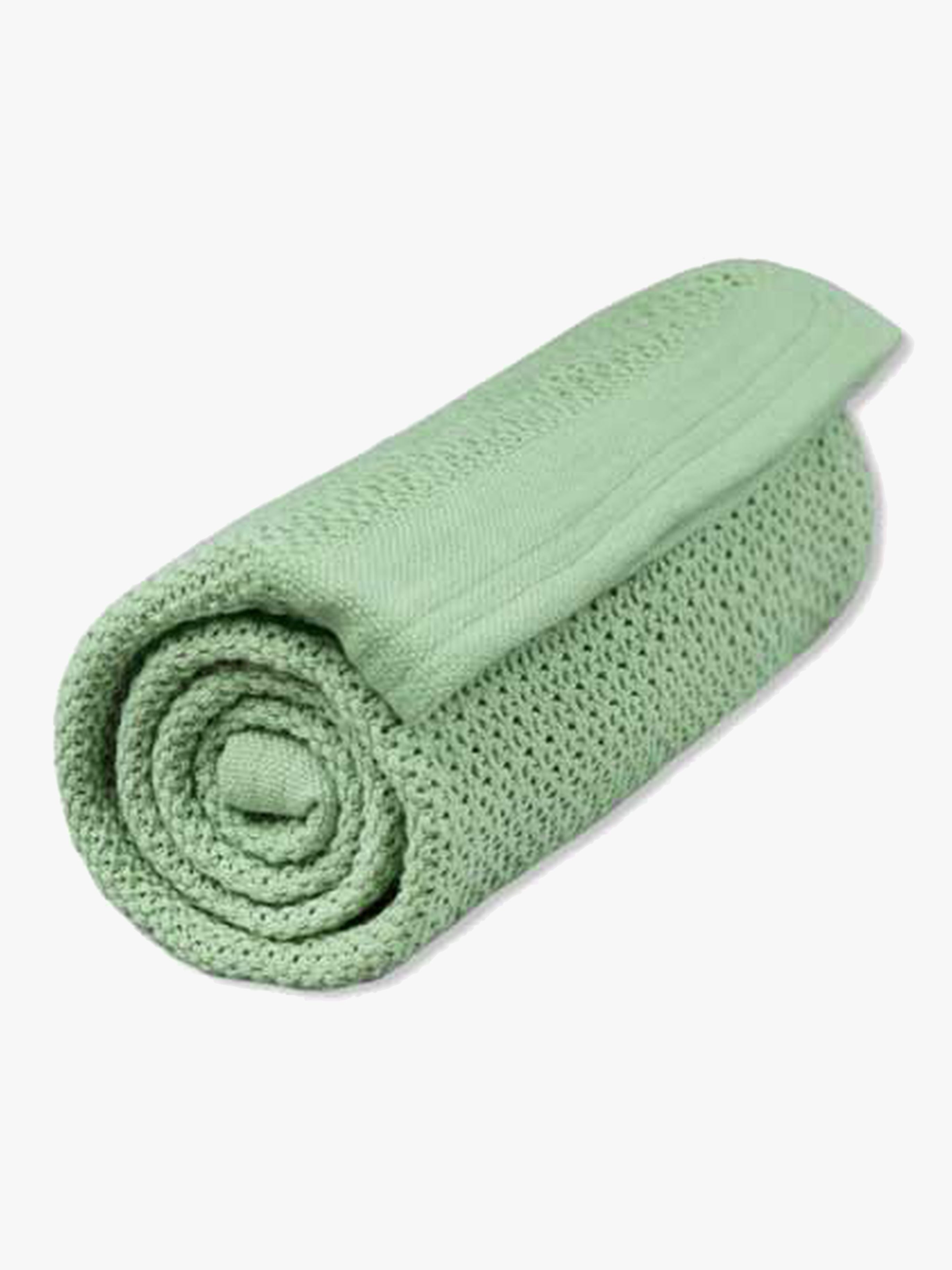Vinter & Bloom Soft Grid Lochmusterdecke, Dew Green
