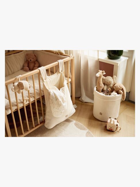 Jollein Playpen Aufbewahrungstasche Cloudy Rib, Oatmeal