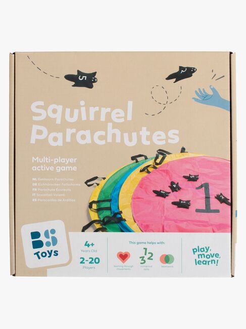 BS Toys Squirrel Parachutes Spiel