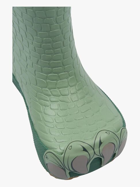 Mikk-Line Barefoot Dragon Gummistiefel, Green Milieu