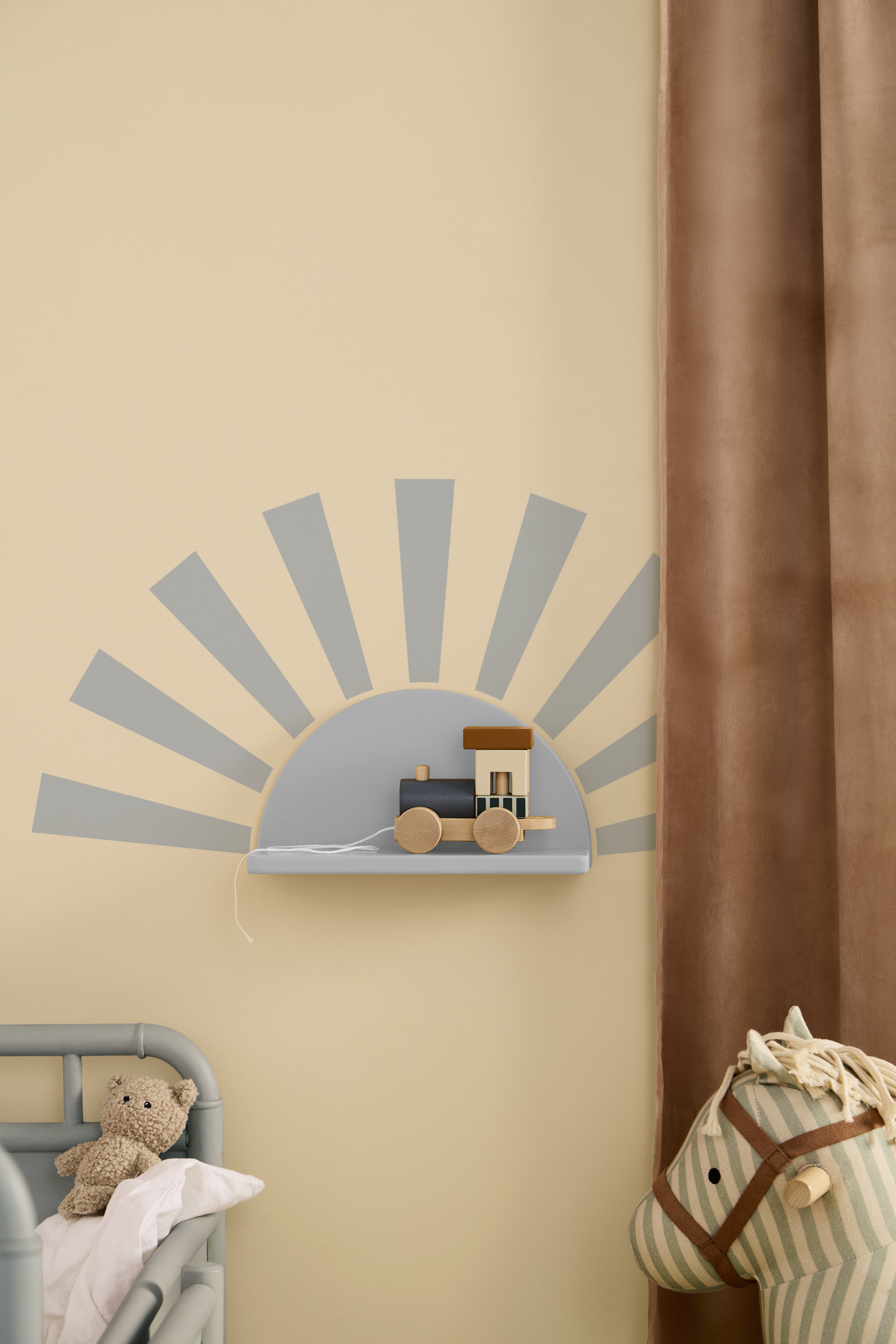 Kid's Concept STAR Regal Kreis inkl. Aufkleber, Blau