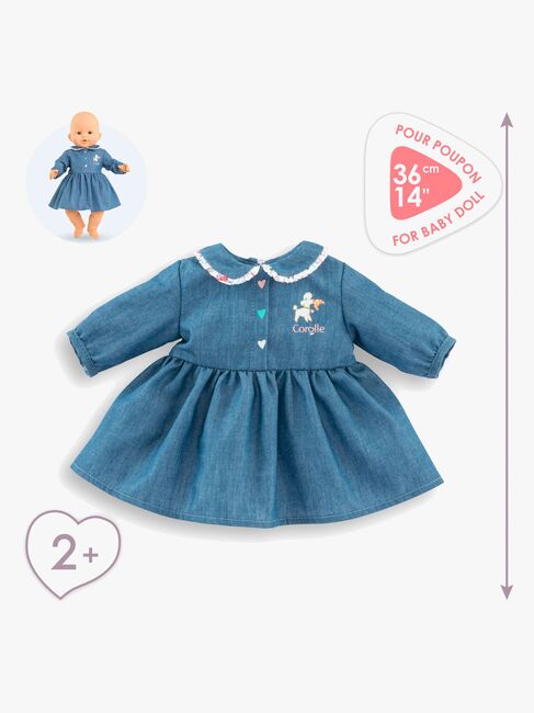 Corolle Puppenkleidung Jeanskleid 36 cm