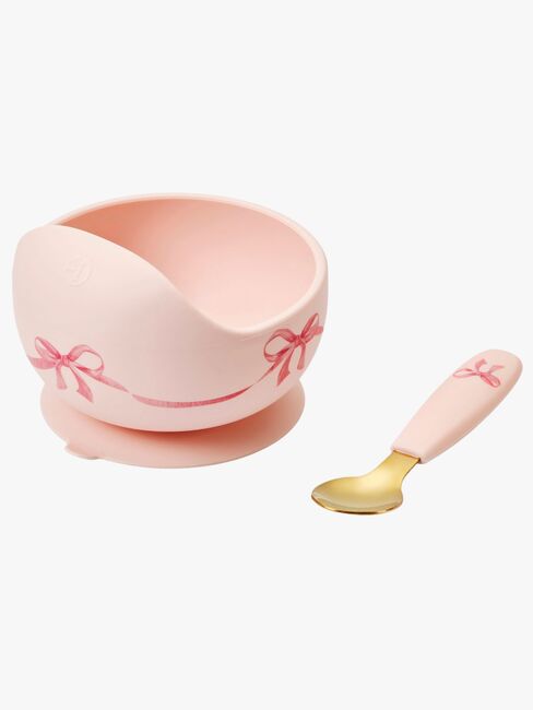 Elodie Schüssel Set Silikon, Rosy Bow