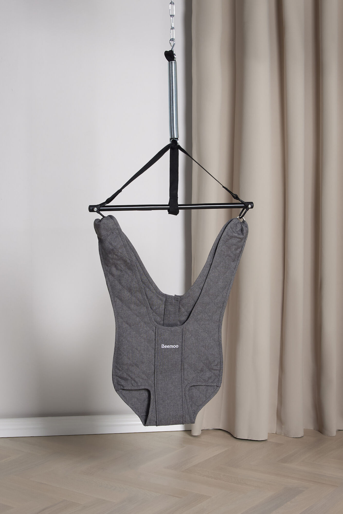 Beemoo PLAY Hüpfschaukel, Grey Melange