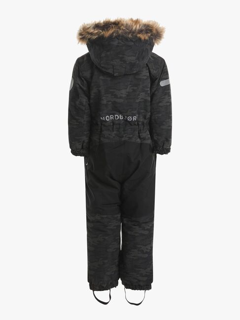 Nordbjørn Frej Reflektierender Schneeanzug, Camo Dots Black