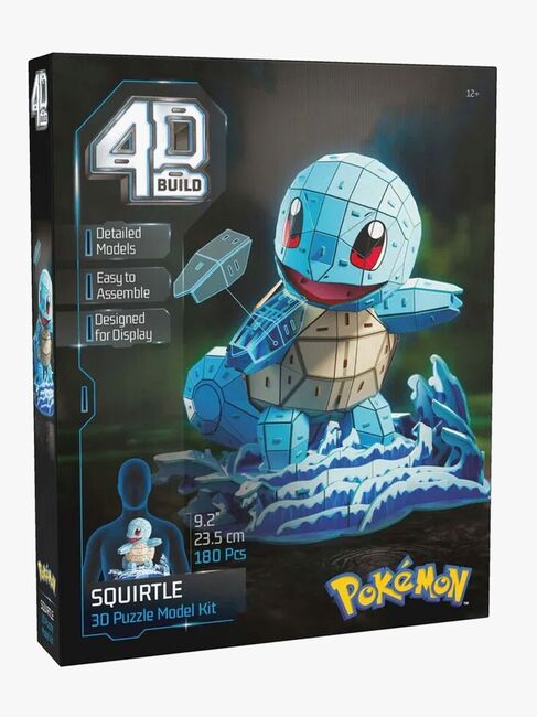 Spin Master 4D Build Pokemon Squirtle 3D-Puzzle