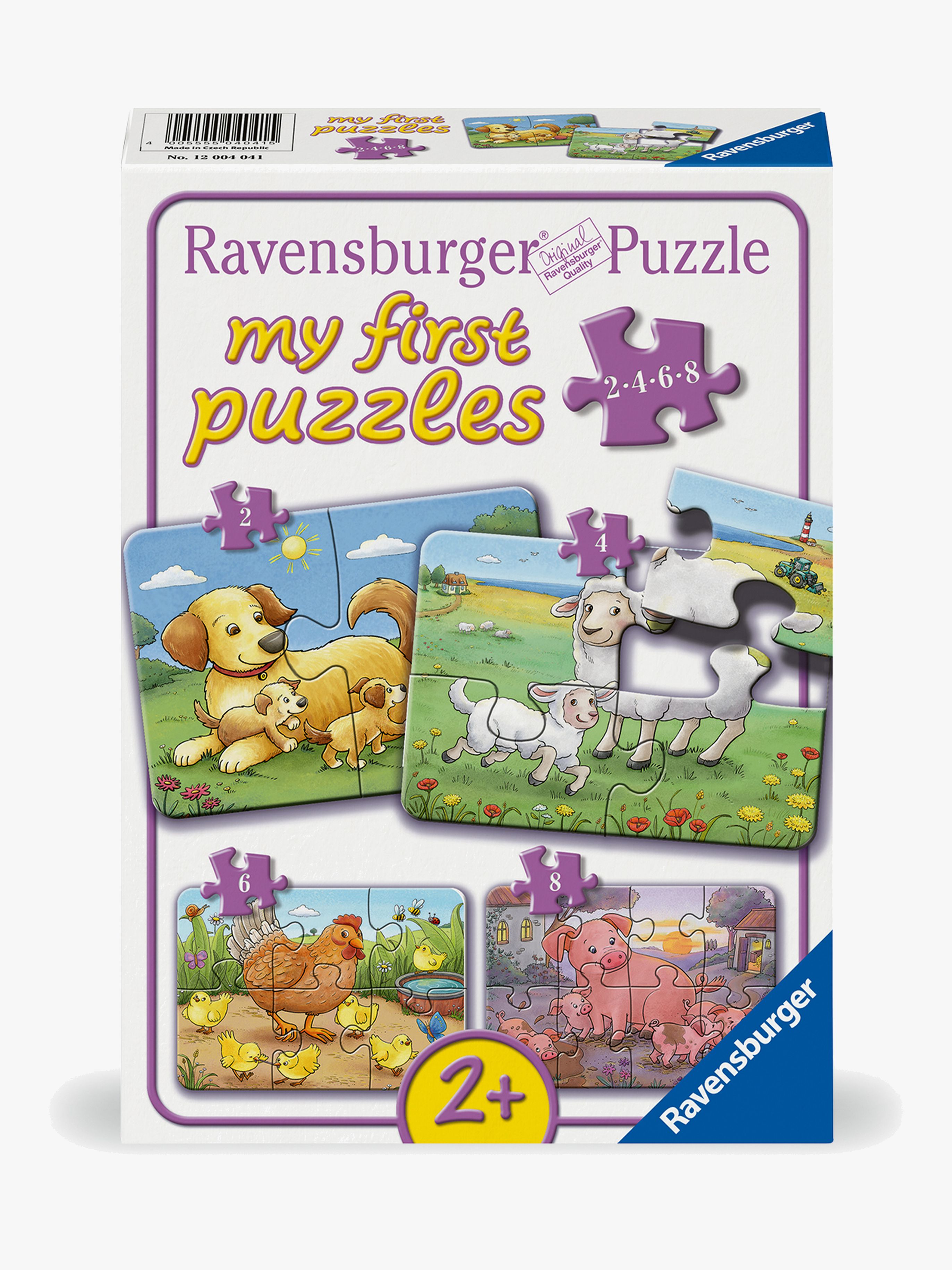 Ravensburger My First Puzzles Puzzles Bauernhoftiere 4-in-1