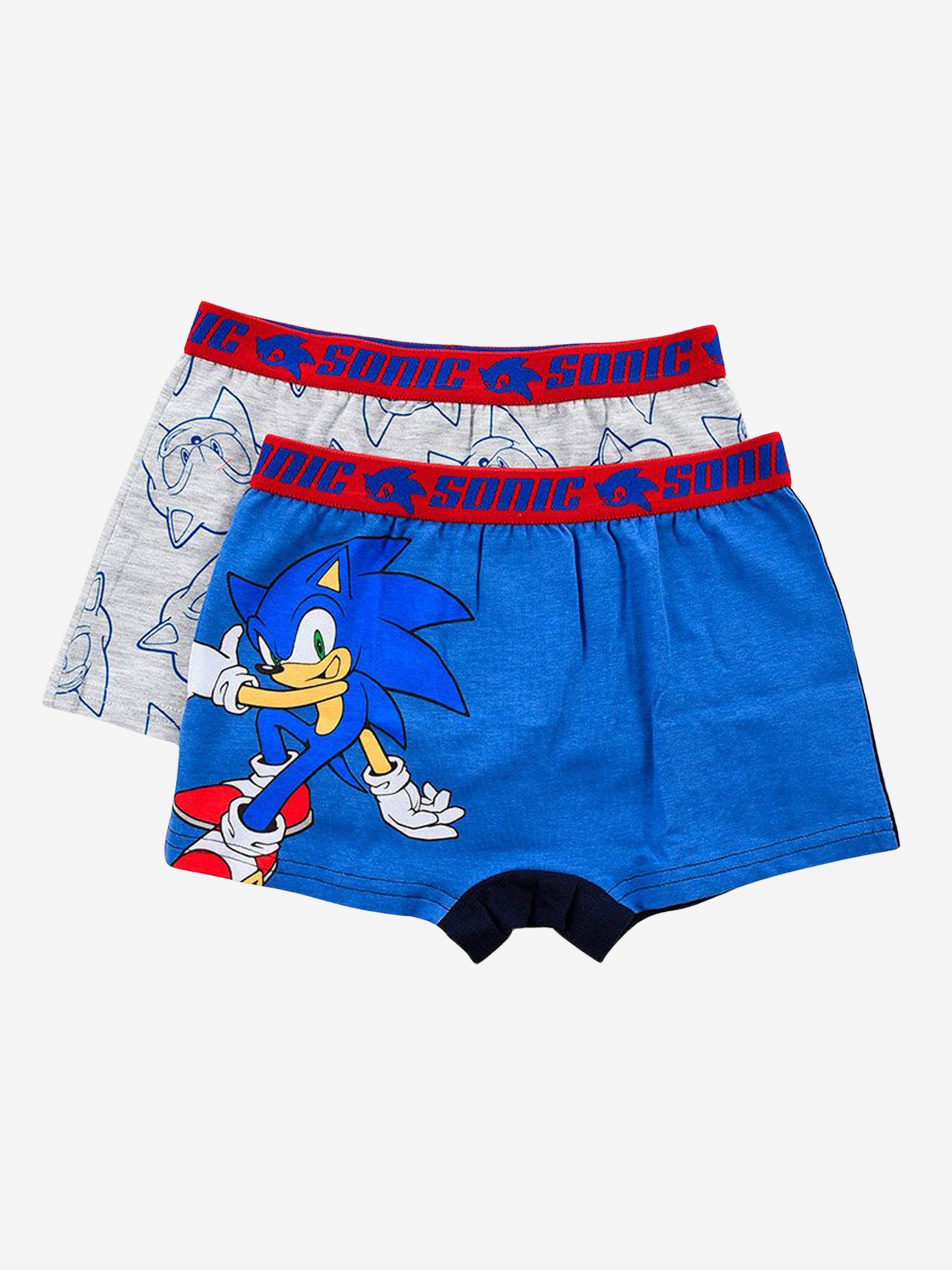 Sonic Boxer Unterhosen 2er-Pack, Mehrfarbig, 122