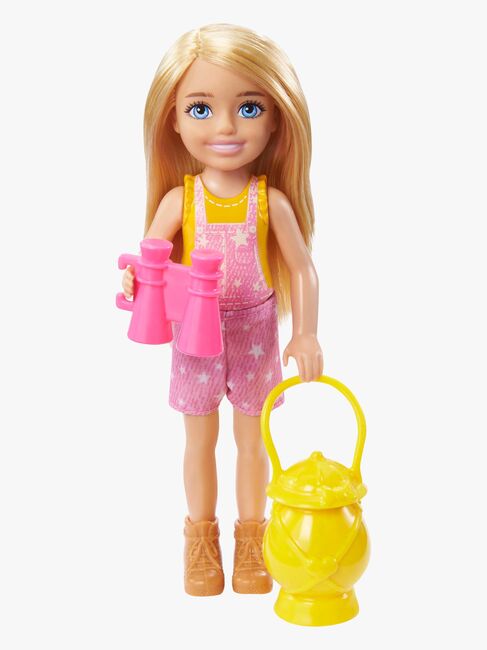 Barbie Camping Chelsea Modepuppe, Blond