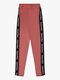 Hyperfied Tape Logo Tights, Withered Rose