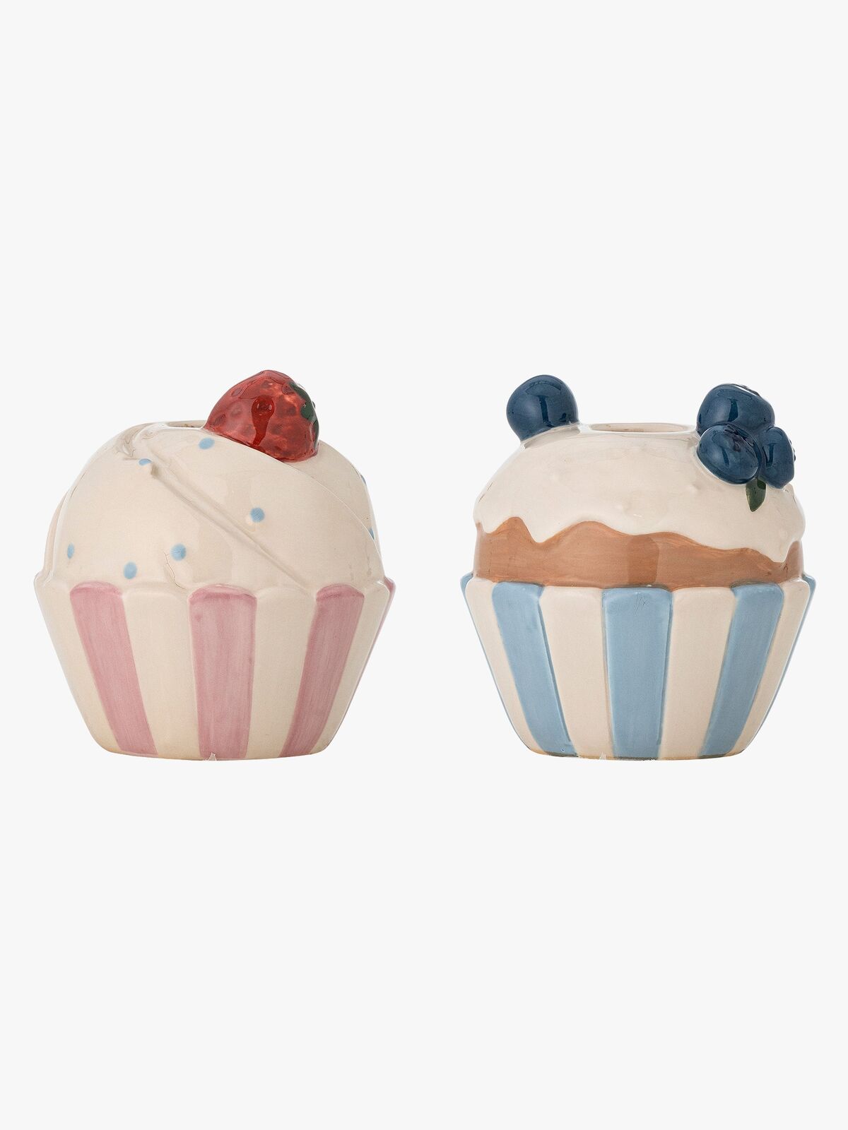 Bloomingville Chip Kerzenhalter Muffin, Mehrfarbig