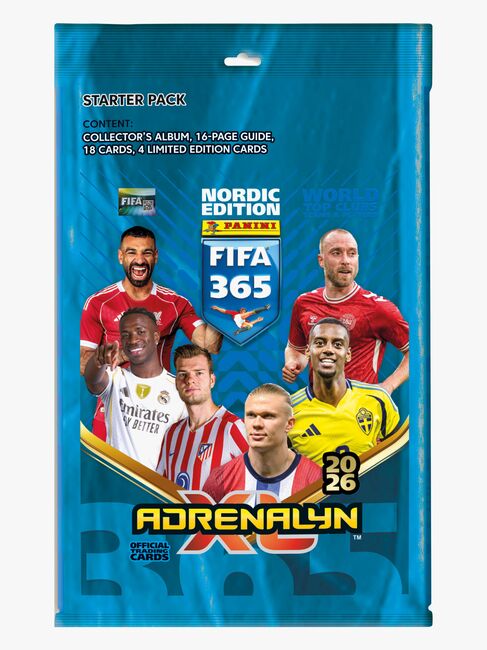 Panini FIFA 365 Adrenxl Sammelkarte 2026 Starter Pack