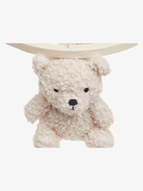 Jollein Teddy Bear Mobile, Natural/Wild rose