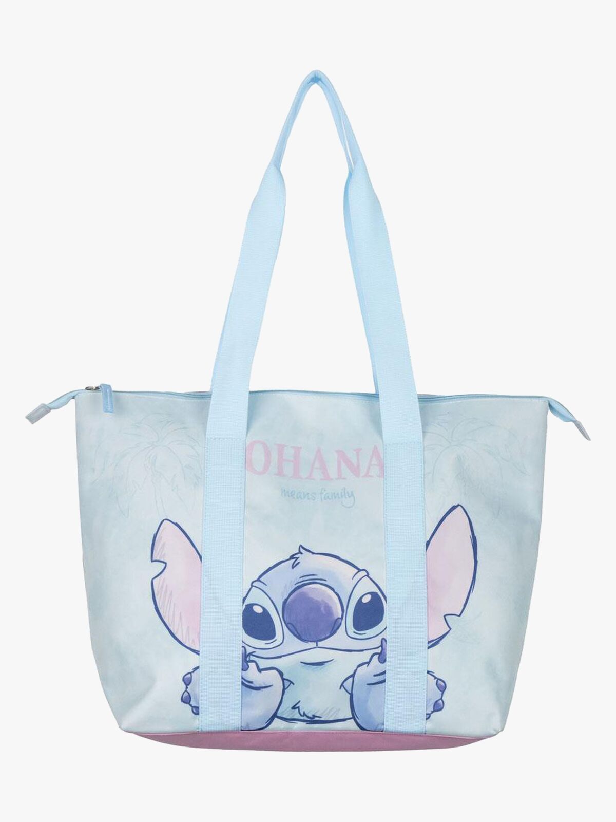 Disney Stitch Strandtasche, Hellblau