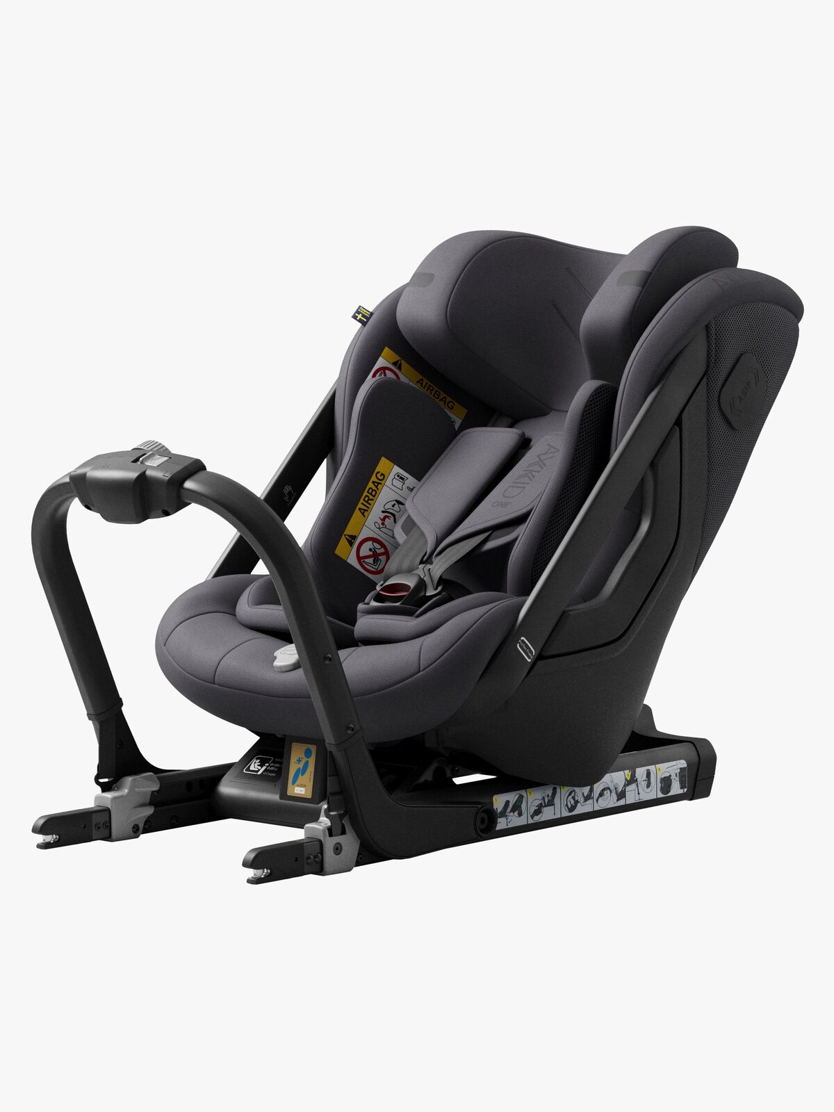 Axkid One 3 Rückwärtsgerichteter Kindersitz, Arctic Mist Grey