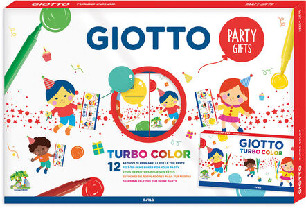 Giotto Turbo Color Partyset Bunte Stifte
