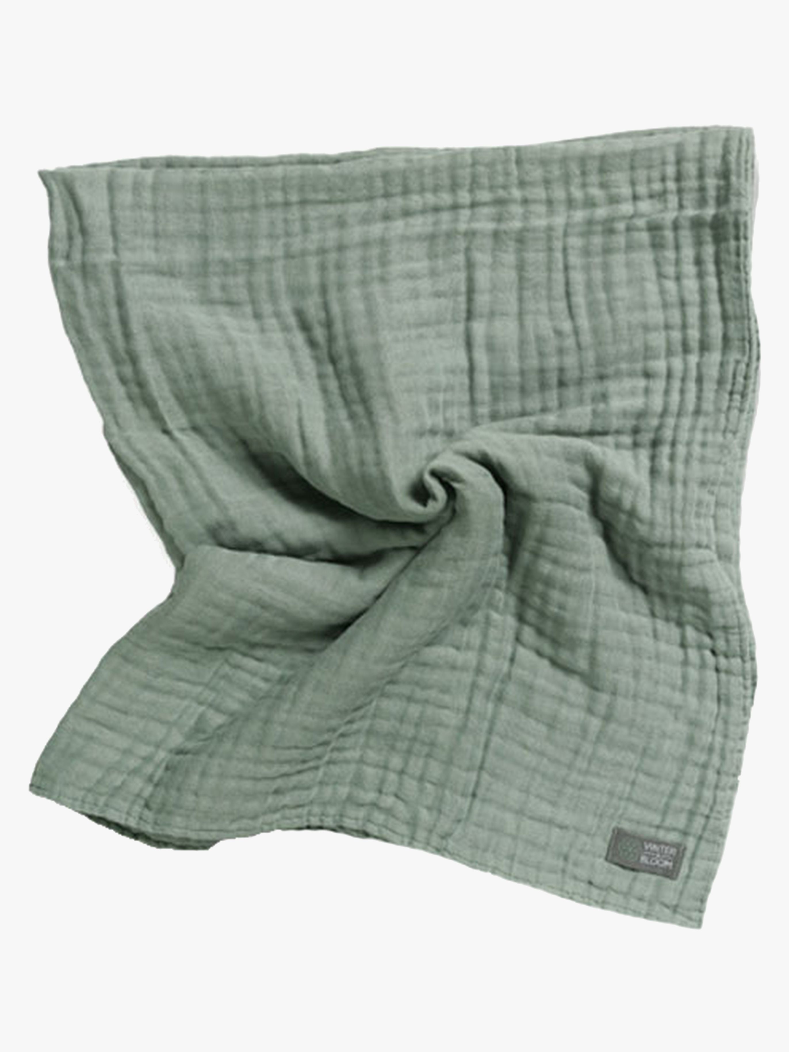 Vinter &  Bloom Mehrschichtiges Musselintuch, Jade Green
