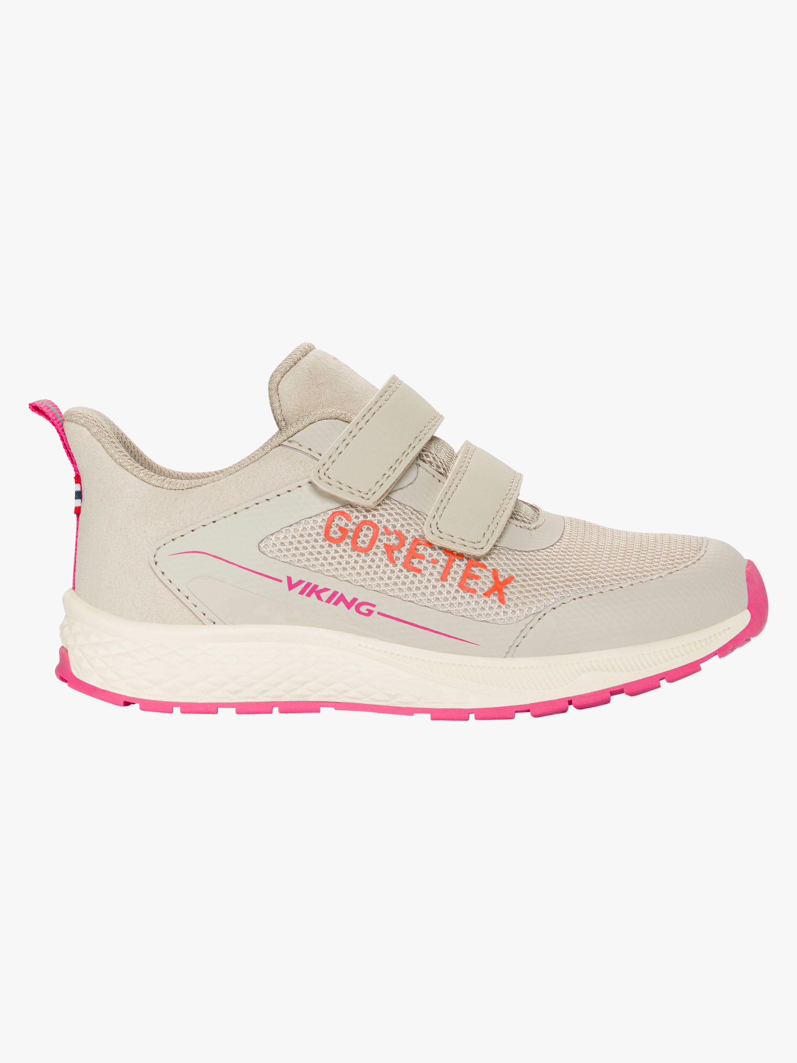Viking Bouncy GTX 2V Kinder Sneaker, Cement, 24, Kinderschuhe