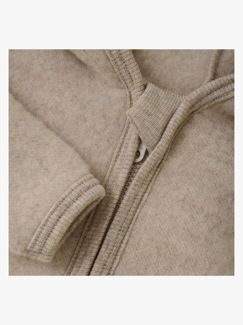 Huttelihut Wollfilz-Jacke Merinowolle, Camel Melange