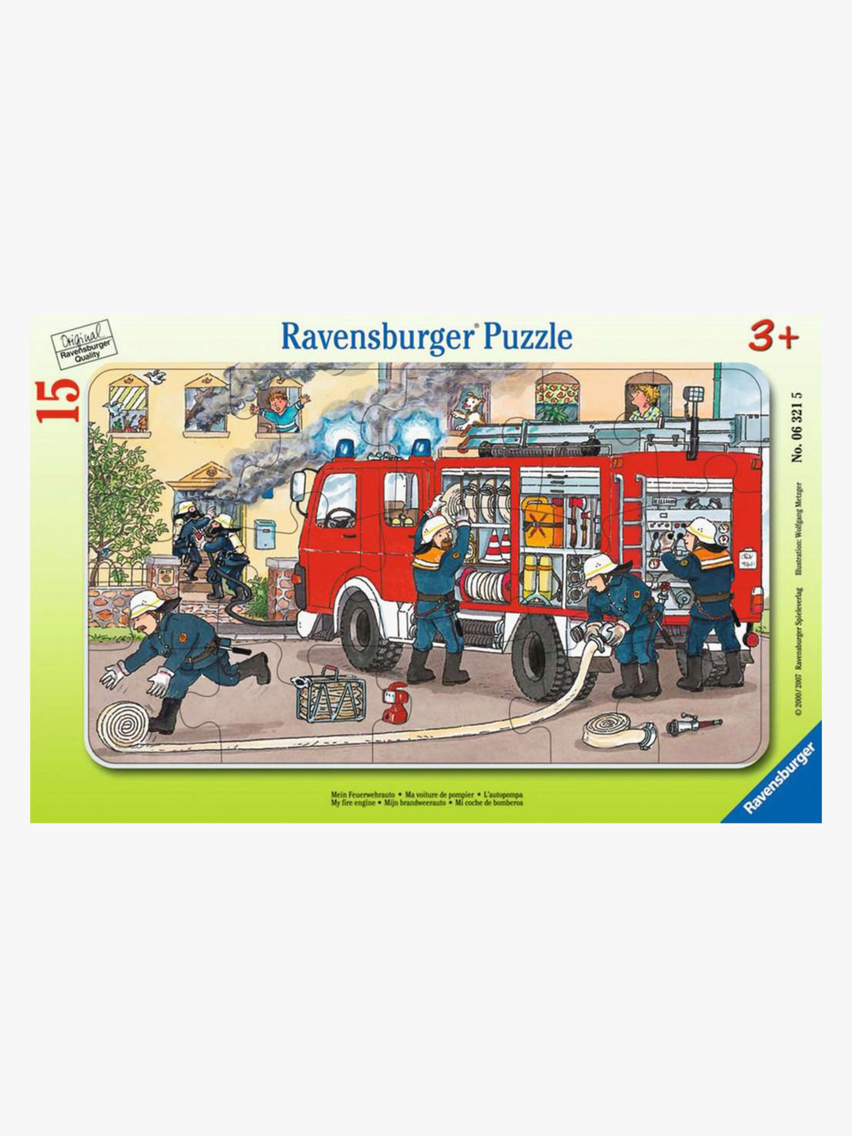 Puzzle My Fire Engine 15 Teile