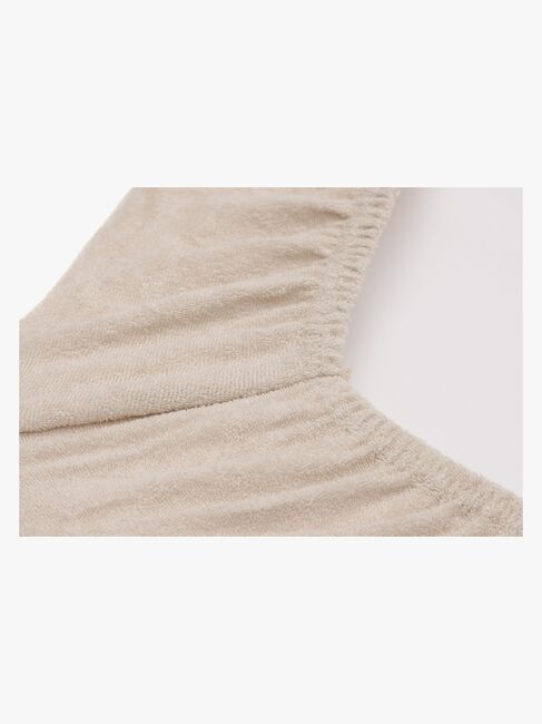 Jollein Wickelauflagenbezüge 50x70cm 2er-Pack, Oatmeal/Sand