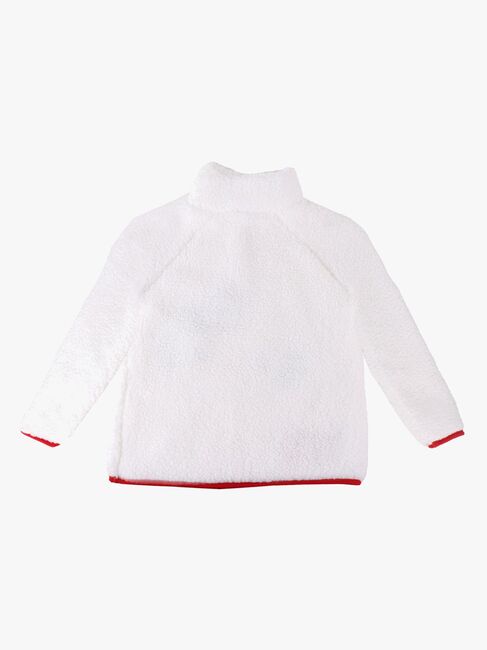 Hello Kitty Teddyfleece-Pulli, Weiß